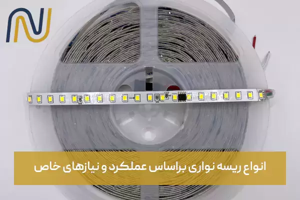 انواع ریسه نواری براساس عملکرد و نیازهای خاص